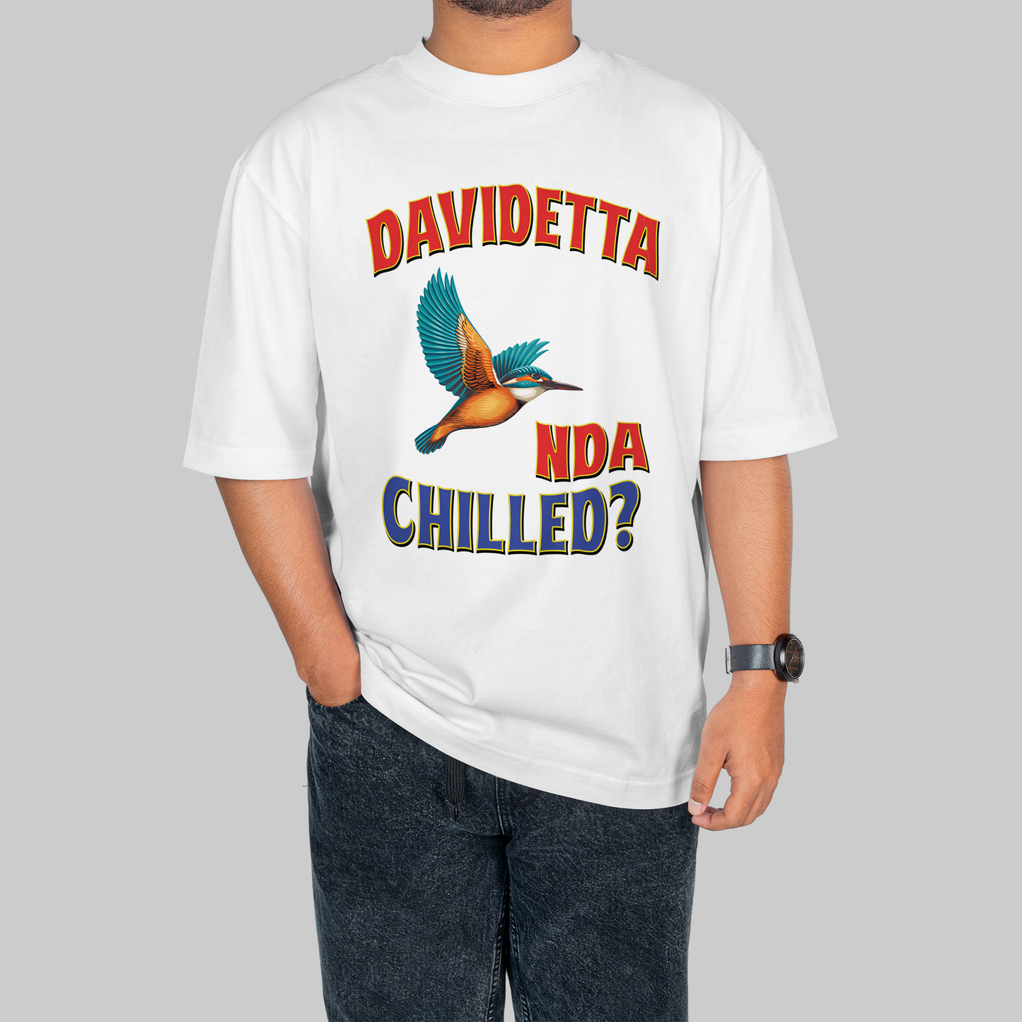 Davidetta Kingfisher Nda Chilled Oversized