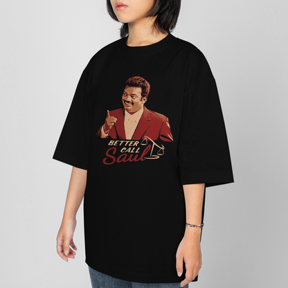 Adv. Mukundan Unni × Saul Goodman Oversized Tee